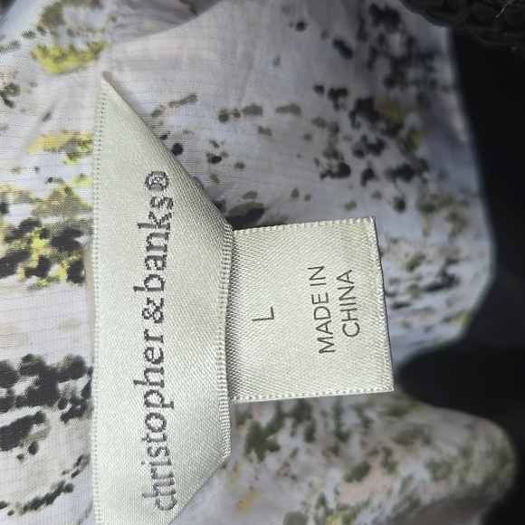 Christopher & Banks Floral Print Jacket with Zipper - Picture 5 of 6